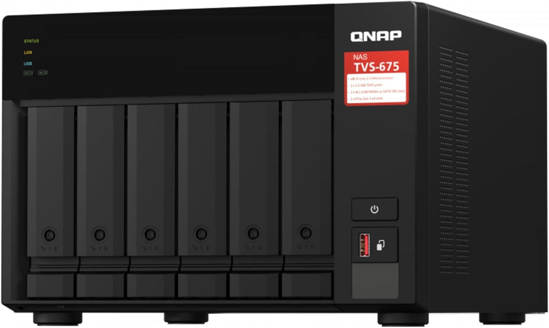 Qnap TVS-675-8G 6-Bay NAS KX-U6580