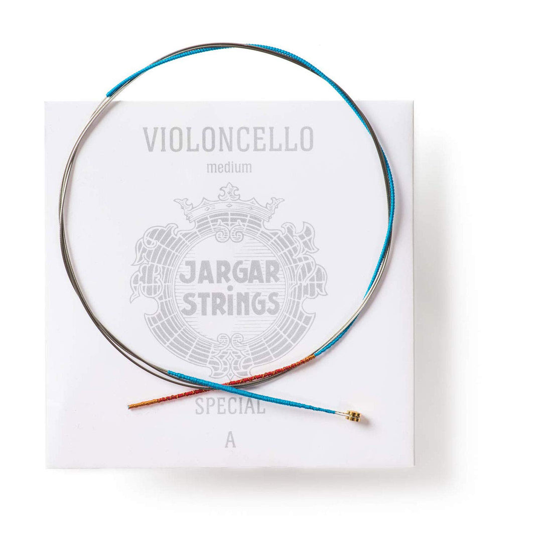 JARGAR Ce-ACMSp Cello Classic A-Saite-SPECIAL, medium (0,76mm) für Cello Medium / Standard Blau // B