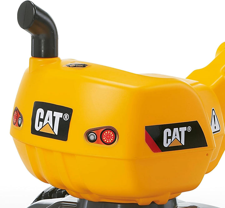 rolly toys | rollyDigger CAT | voll funktionsfähiger Kunststoff Bagger | 421015, CAT