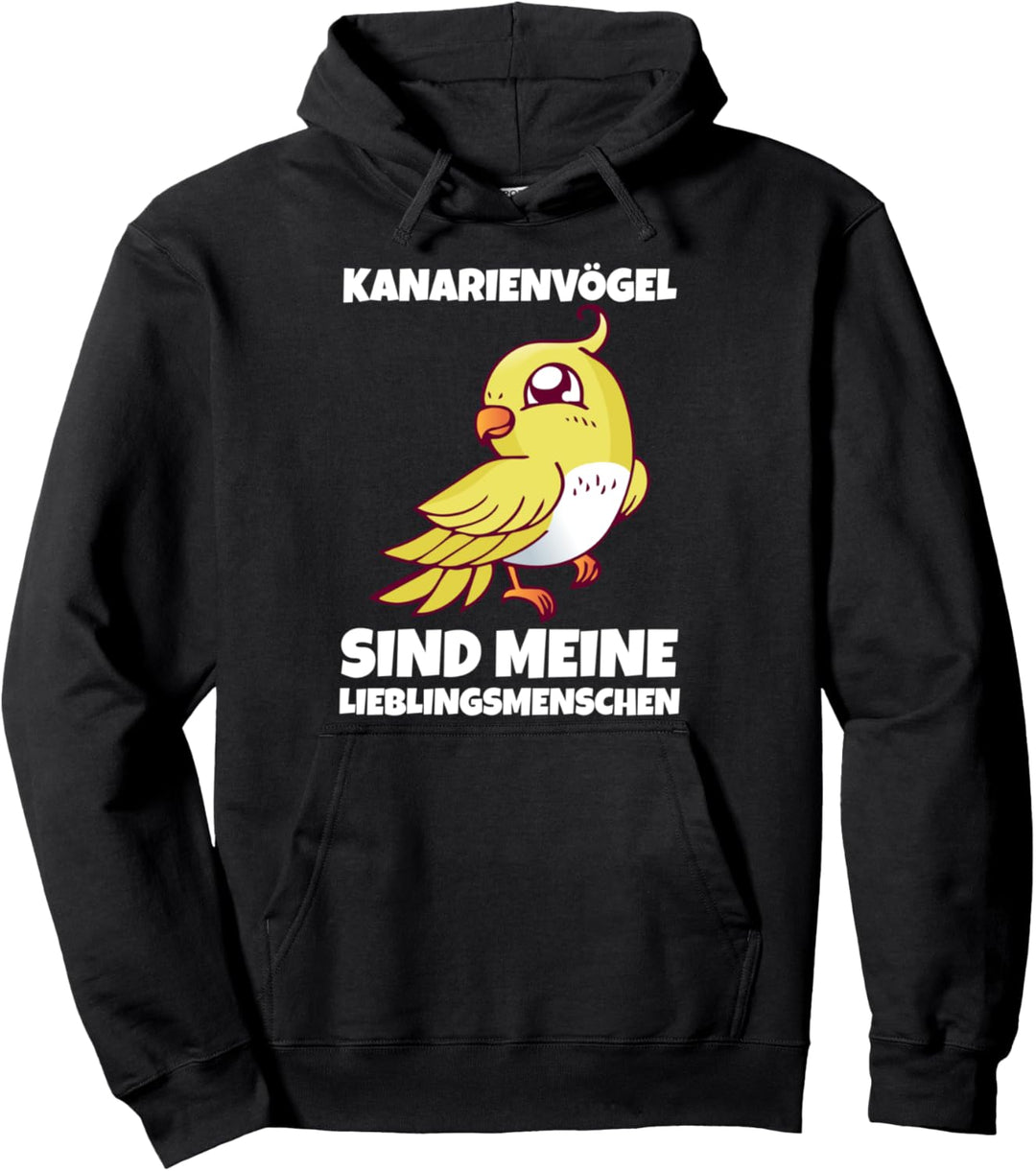 Vogel Vogelfreund Kanarienvogel Pullover Hoodie