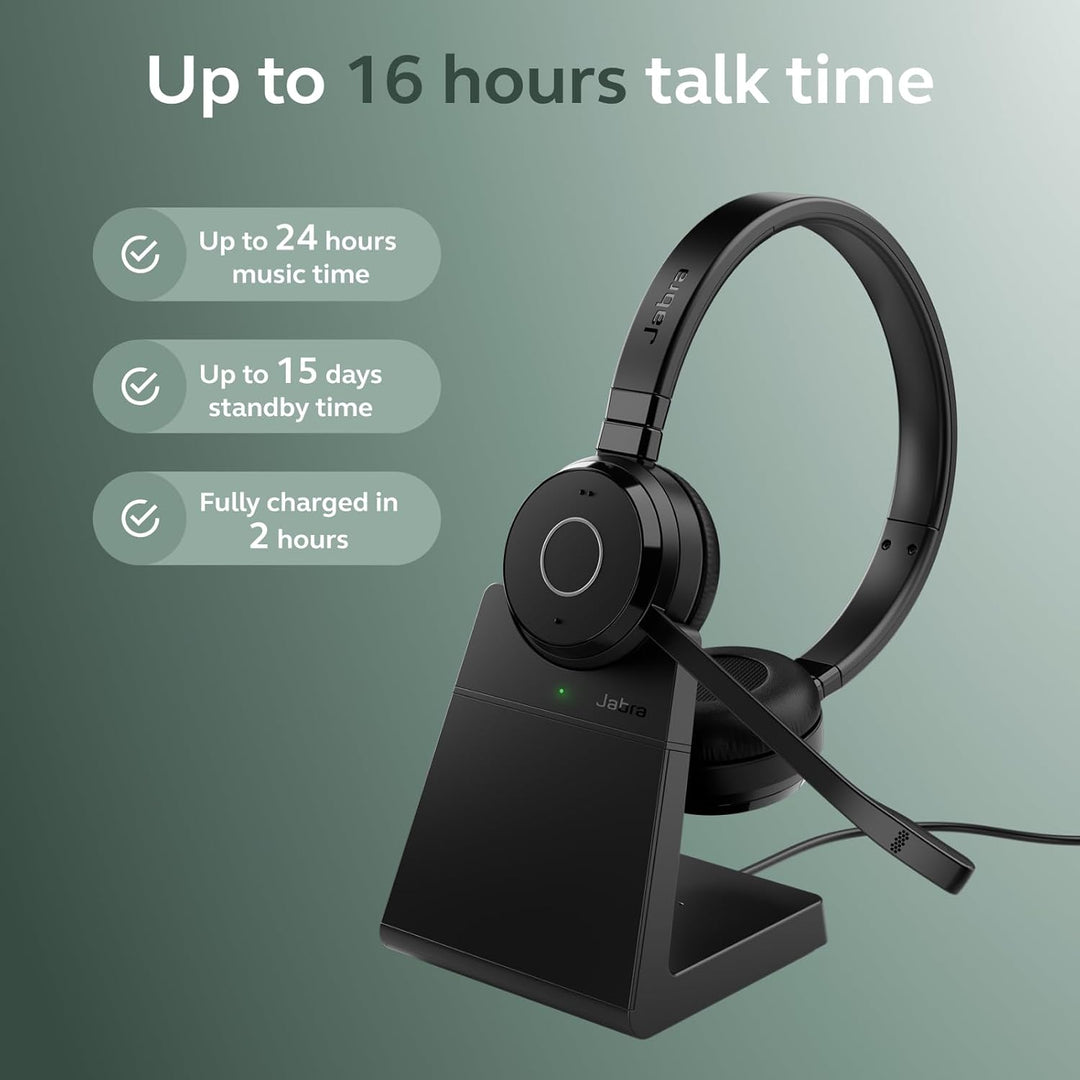 Jabra Evolve 65 TE MS Stereo USB-A incl. Ladestation