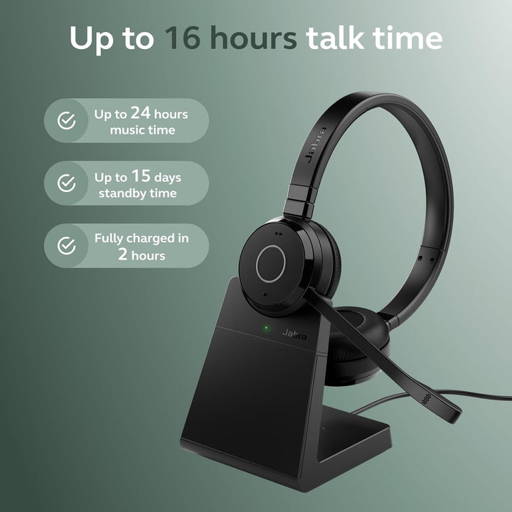 Jabra Evolve 65 TE MS Stereo USB-A incl. Ladestation