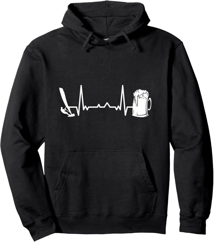Windsurfer Windsurfing - Surfbrett Segel Windsurfen Pullover Hoodie
