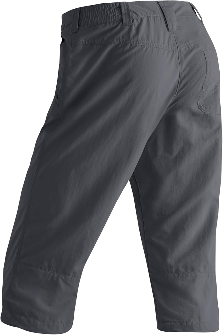 Maier Sports Damen Capri Capri Neckar 48 Schwarz, 48 Schwarz