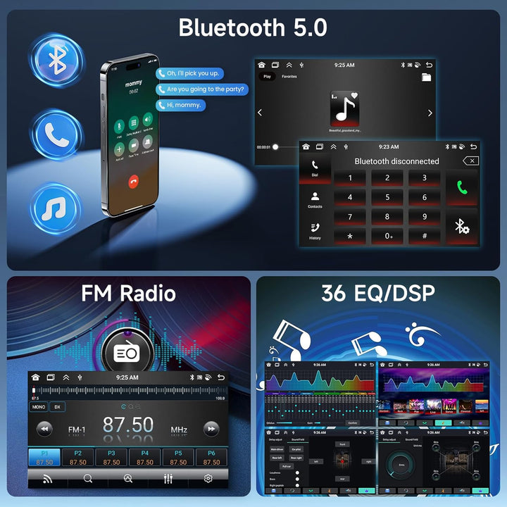 8 Core 4G+64G Android Autoradio für Audi A3 2003-2012/ S3 2006-2012/ RS3 2011-2012 mit Wireless Carp