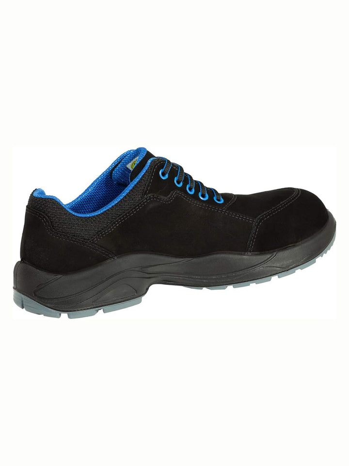 Atlas Halbschuh alu-tec 625 ESD S3 W.10 Gr.47 Schwarz Blau 47 EU Einfarbig, Schwarz Blau 47 EU Einfa