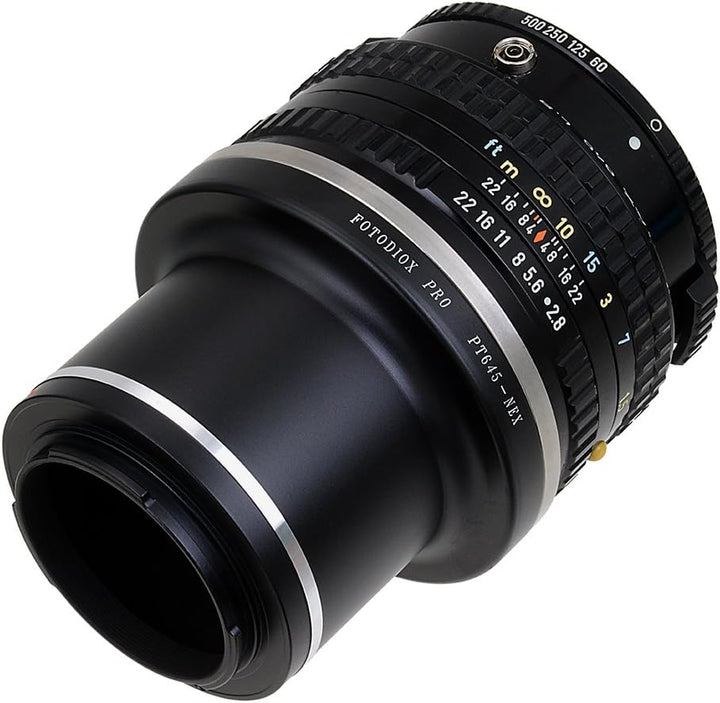 Fotodiox Pro Lens Mount Adapter Compatible with Pentax 645 Lenses on Sony E-Mount Cameras Pentax 645