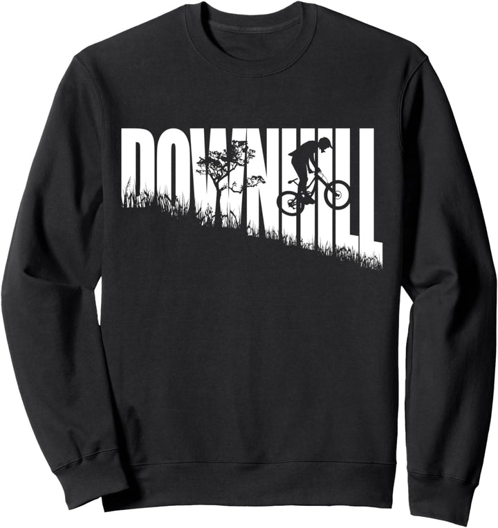 Downhill Mountainbike – Vintage MTB Reiten – Radfahren Sweatshirt