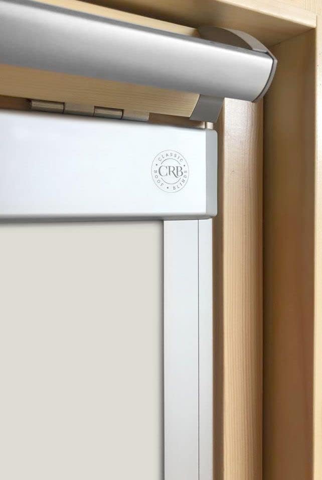 Classic Roof Blinds für Dakstra und Rooflite Dachfenster, Verdunkelungsrollo, Fenstercode S6A, Creme