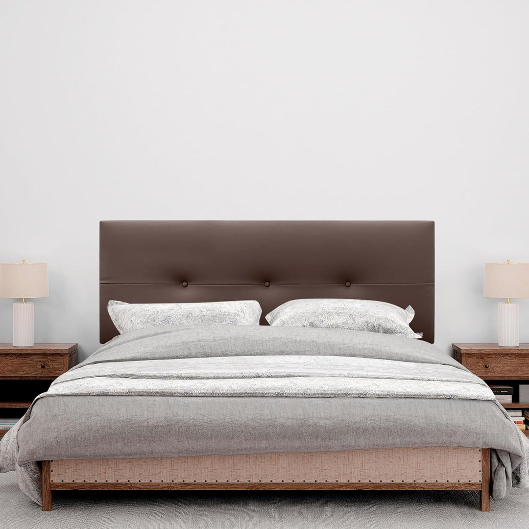 DHOME Kopfteil aus Kunstleder oder Stoff AQUALINE Pro Kopfteil Polsterkopfteil Luxusbett (Kuntsleder