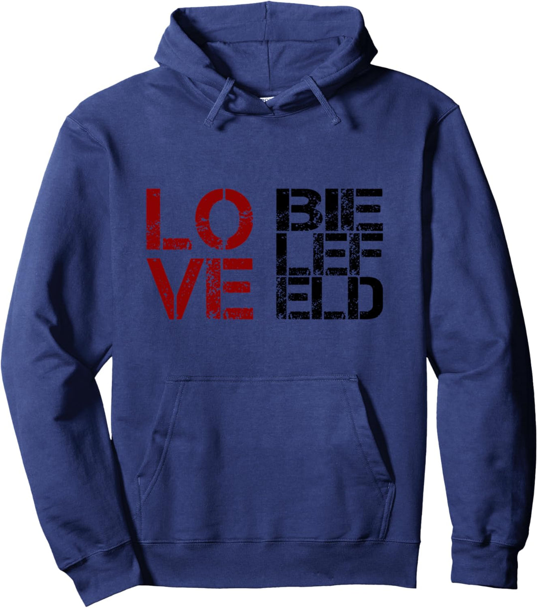 Meine Stadt - I love Bielefeld - Ich liebe Bielefeld Pullover Hoodie