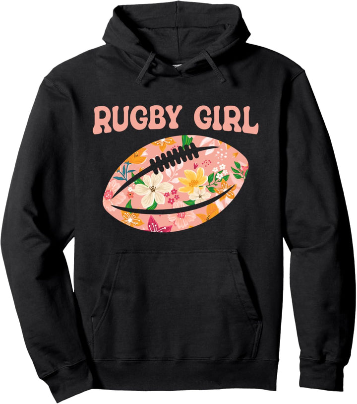 Rugby Girl - Rugger Rugby Pullover Hoodie