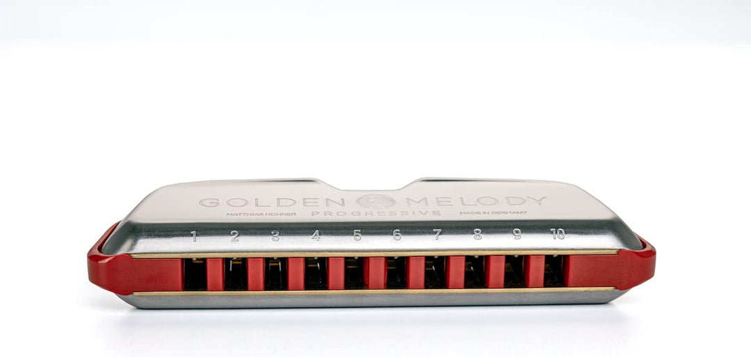 HOHNER Mundharmonika, Golden Melody Progressive, A, A