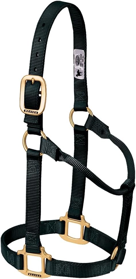 WEAVER Leather, Nicht verstellbares Halfter Schwarz Small Horse, Schwarz Small Horse