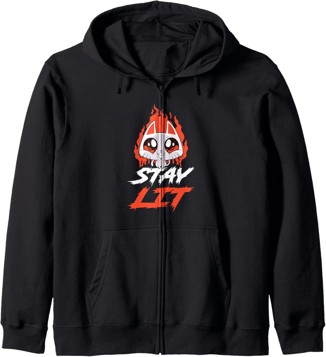 Stay Lit Satanic Kapuzenjacke