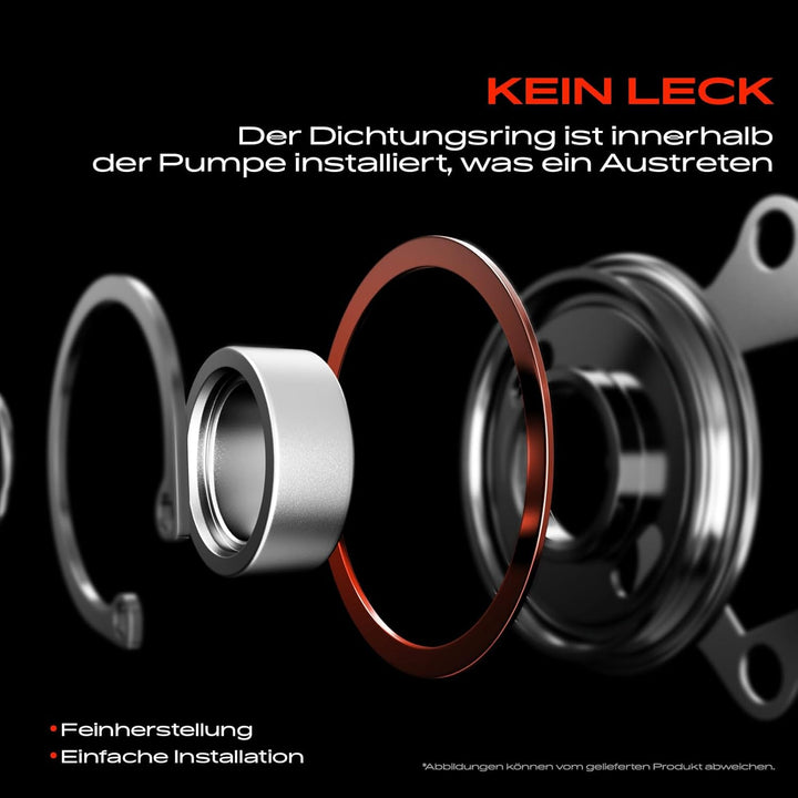 Frankberg Servopumpe Hydraulikpumpe Lenkung Mit Riemenscheibe Kompatibel mit S60 I 2.4L 2004-2009 V7