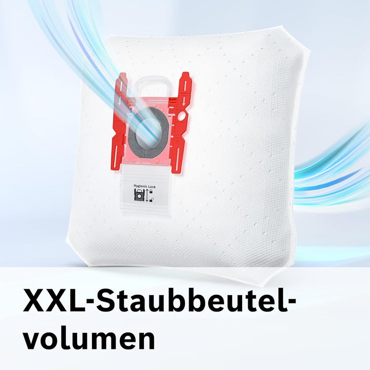 Bosch Staubsauger mit Beutel Serie 8 BGL8XALL, Testsieger, ideal für Allergiker, Hygiene-Filter, 10