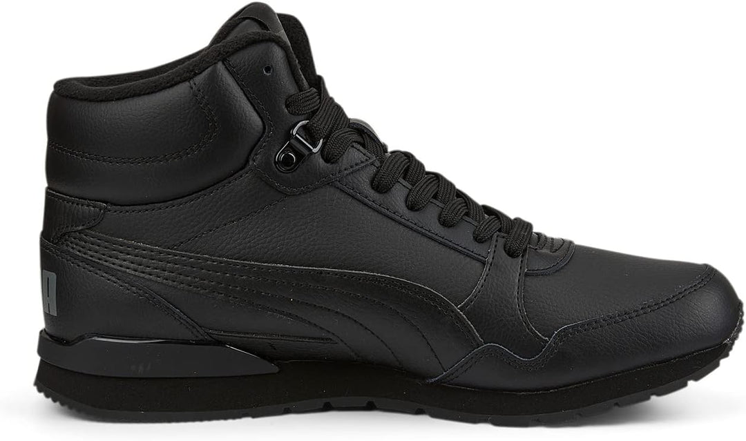 PUMA Unisex St Runner V3 Mid L Sneaker, Puma Black Puma Black Dark Shadow