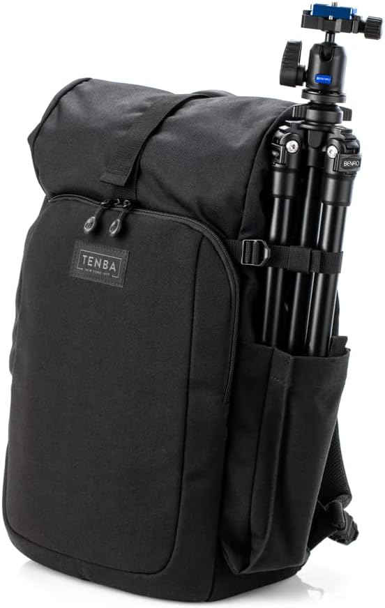 TENBA Sac à DOS Fulton V2 14L Noir, Tanne/Olive