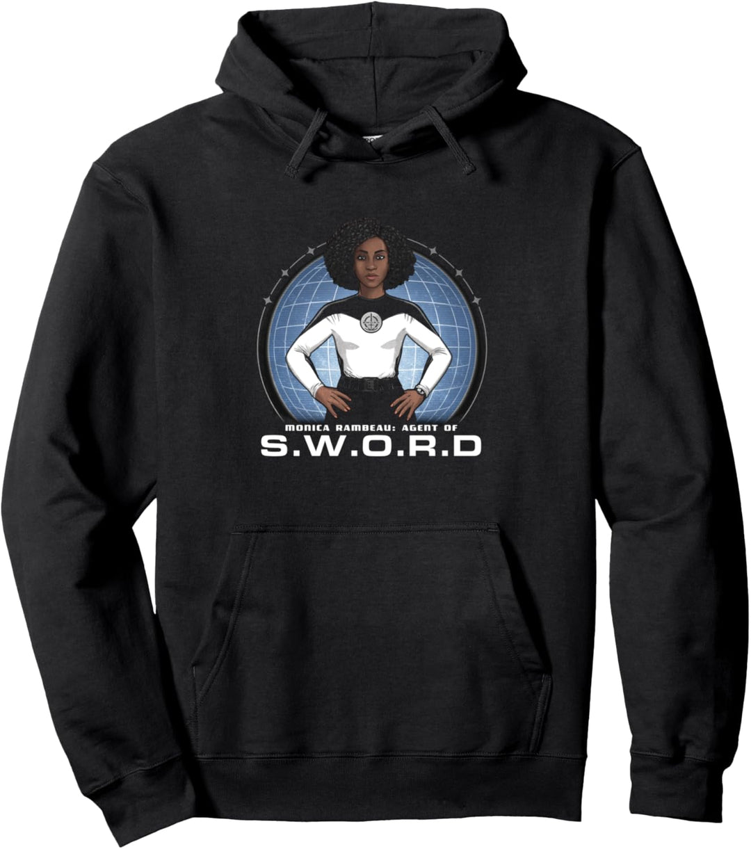 Marvel WandaVision Monica Rambeau Hero Shot Pullover Hoodie