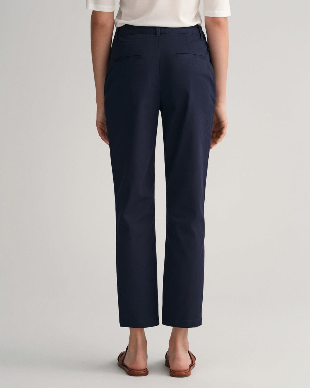 GANT Damen Slim Chinos Klassische Hose, Evening Blue