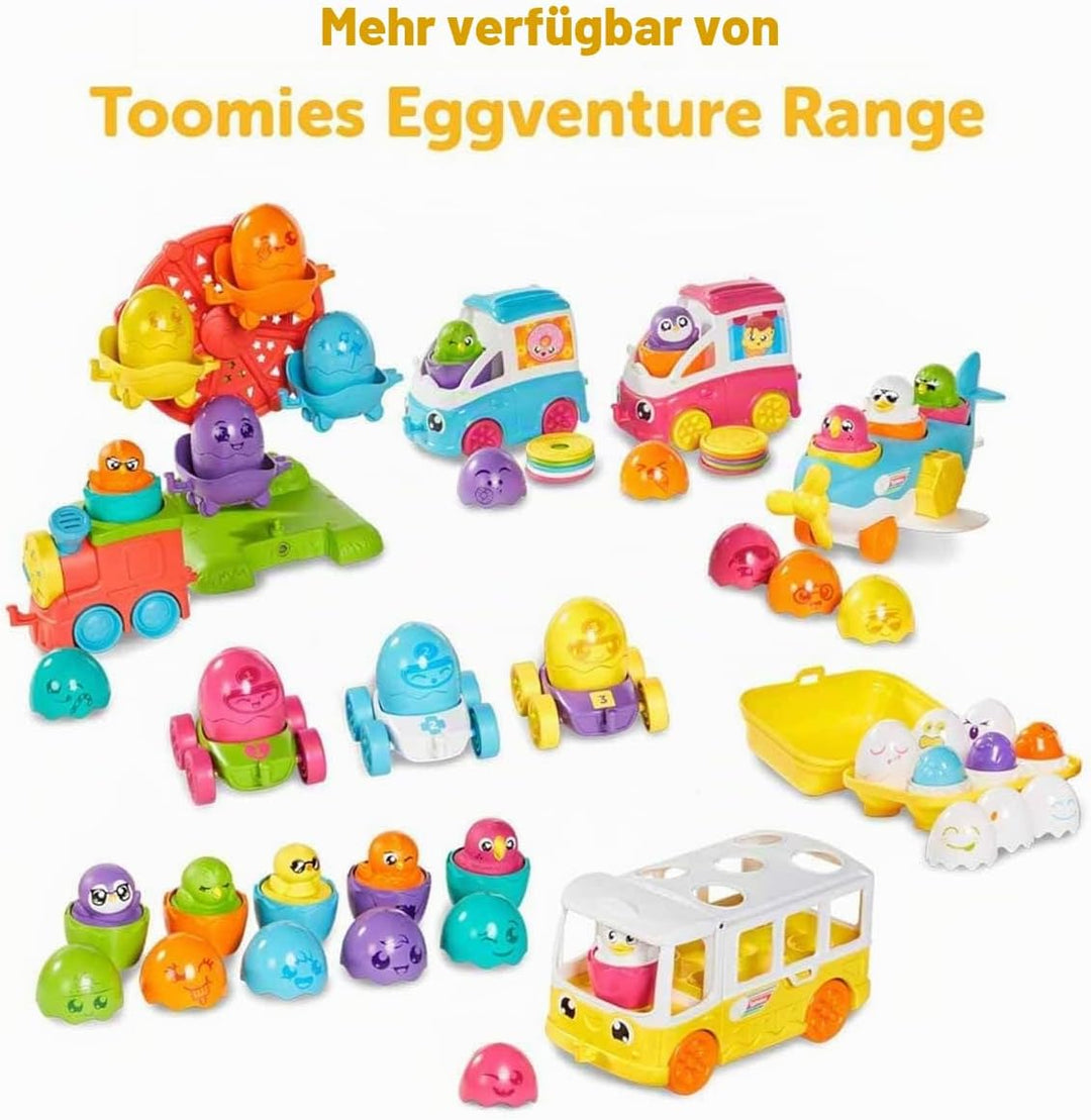 Toomies Tomy E73099 2 in 1 Eggventure Train, Multi Abenteuer Spiel Zug, Abenteuer Spiel Zug