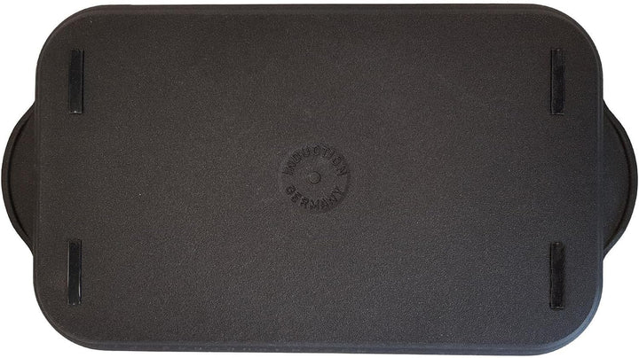 Eurolux Teppanyaki Grillplatte 43 x 28 cm - alle Herdarten inkl. Induktion - Anfihaftversiegelung -