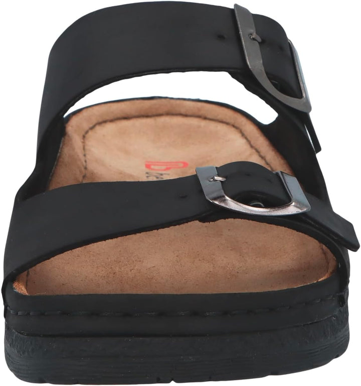 Berkemann Herren Adam Pantoletten 39.5 EU Schwarz, 39.5 EU Schwarz