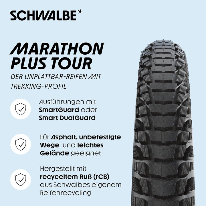 Schwalbe Marathon Plus Tour Performance Drahtreifen // 60-584 (27,5x2,35&