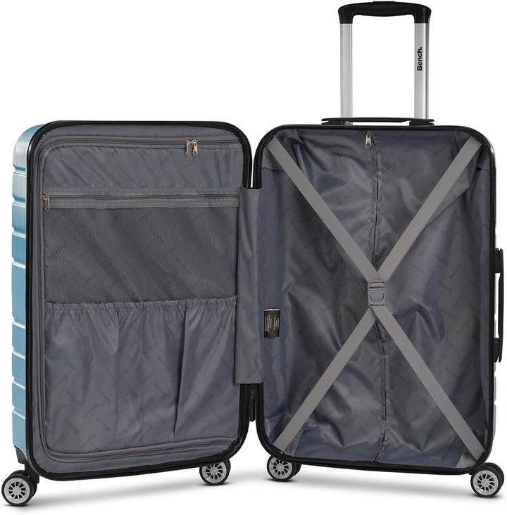 Bench Hartgepäck Koffer-Set 3-teilig | Reise-Trolleys aus hochwertigem, robustem ABS Material | für