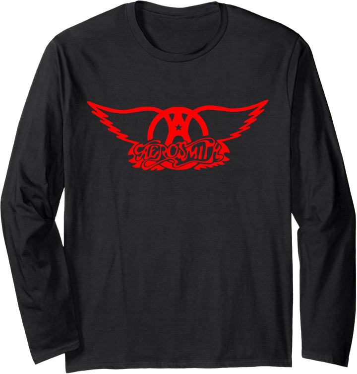 Aerosmith - Original (rotes Logo) Langarmshirt