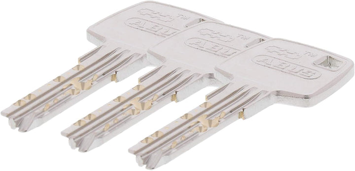 ToniTec Set aus ABUS Schliesszylinder Türzylinder als Knaufzylinder ECK660 GS gleichschliessend inkl
