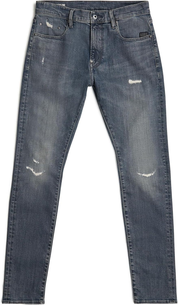 G-Star Herren Revend FWD Skinny Jeans 27W / 30L Blau (Antic Sand Blast Restored D20071-d842-h781), 2