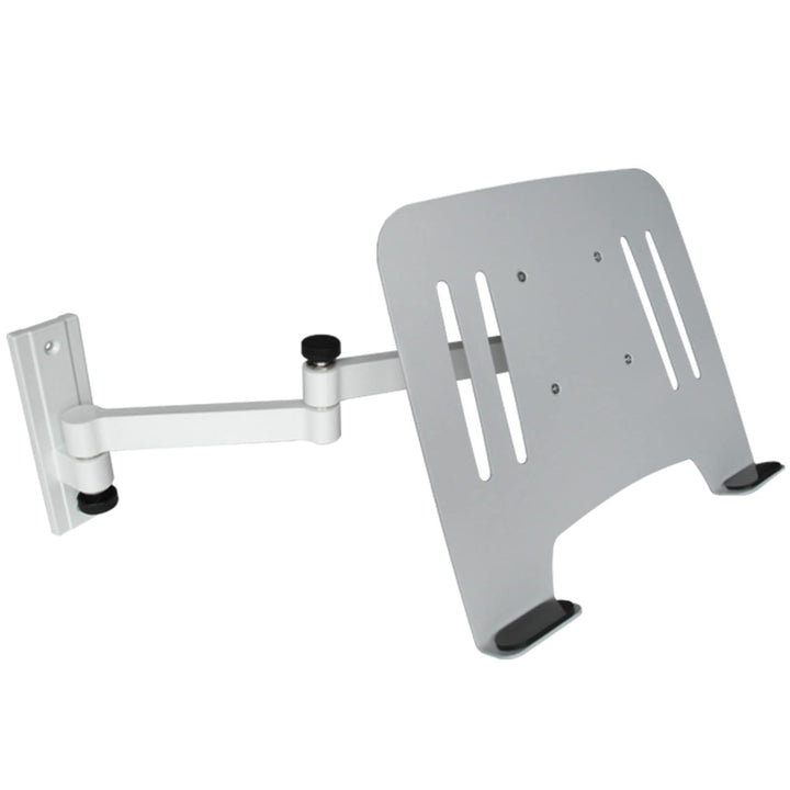 Drall Universal Wandhalterung Halterung für Laptop Netbook Tablet PC - weiss - mit Notebook Adapterp