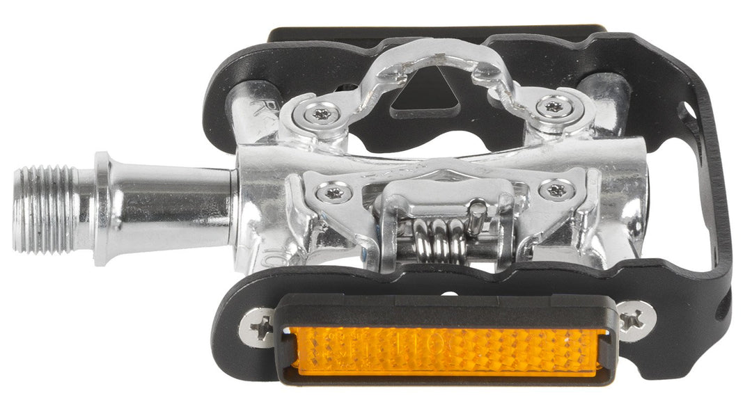 M-Wave Peasy Kombipedal, Doppelfunktion, Aluminiumkörper Und-käfig, CNC Crmo Achse, Mit Industriekug