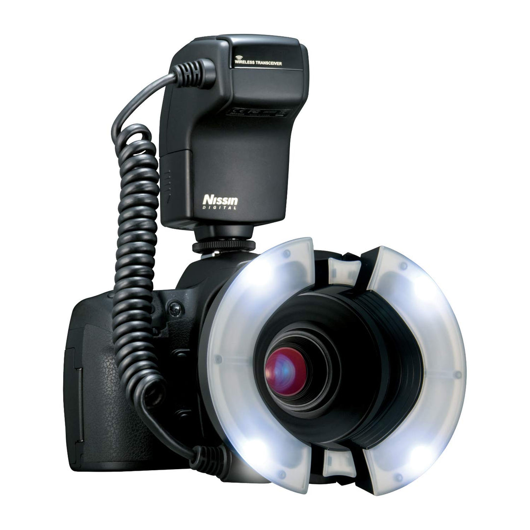 Nissin MF18 Ringblitz für Sony, Schwarz