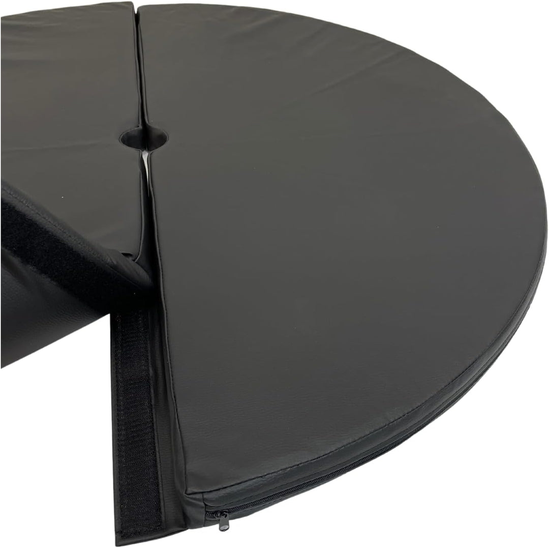 FORTISLINE Pole Dance 10cm Stangentanz Schutzmatte Sicherheitsmatte Faltbar Dunkelgrün, Dunkelgr