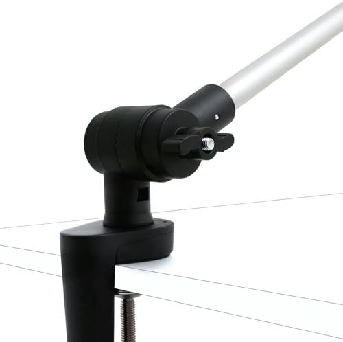 System-S Tischhalterung Halter Schwenkarm Flexibel Mount Ständer Stand mit Tischklemme Universal für