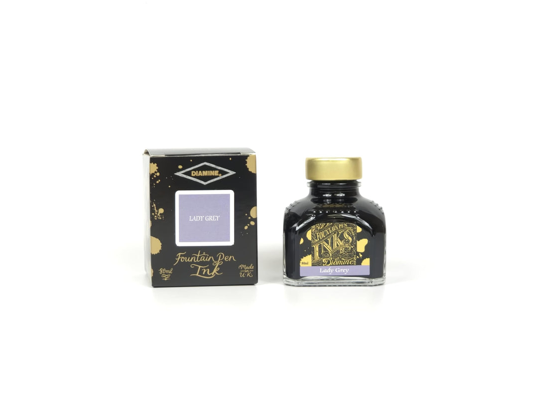 Diamine - 80 ml Füllfederhalter-Tinte – Lady Grey