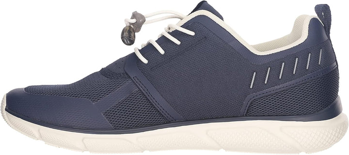 Salamander Herren Ponthus Flacher Slipper 43 EU Weit Navy, 43 EU Weit Navy
