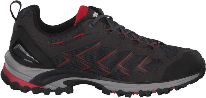 Meindl Herren Litepeak Gt Kletterschuhe hoch, Schwarz und Rot., Anthrazit Rot