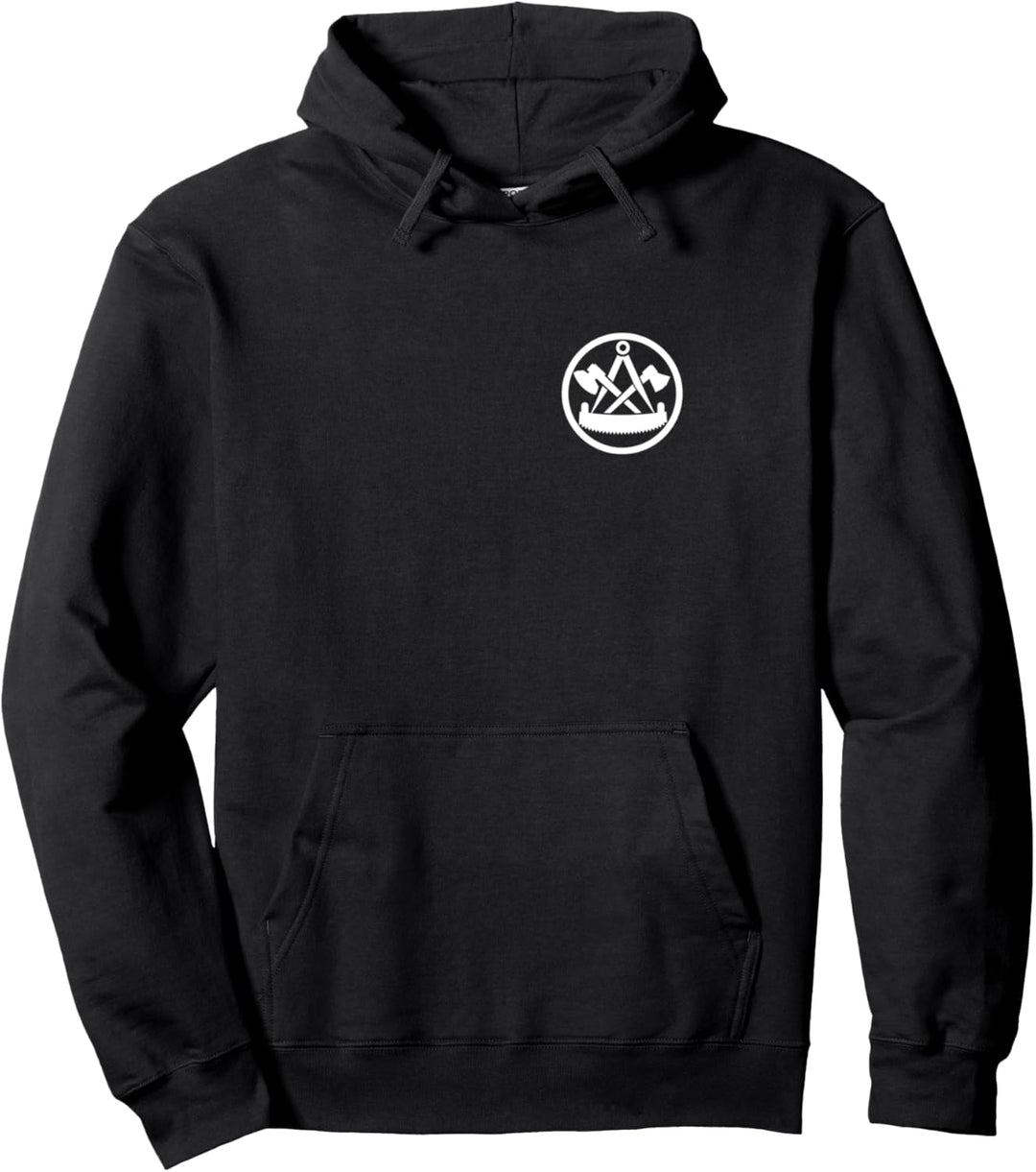 Zimmerer / Zimmermann | Zunftzeichen Auf Der Brust | Pullover Hoodie