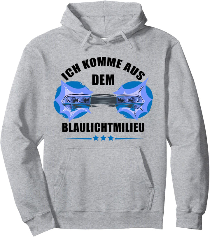 Lustiger Spruch Polizist Geburtstag Blaulichtmilieu Pullover Hoodie