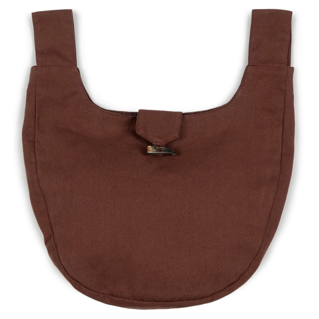 Mittelalter-Tasche Gürteltasche Baumwolle Modell: Egil Braun, Braun