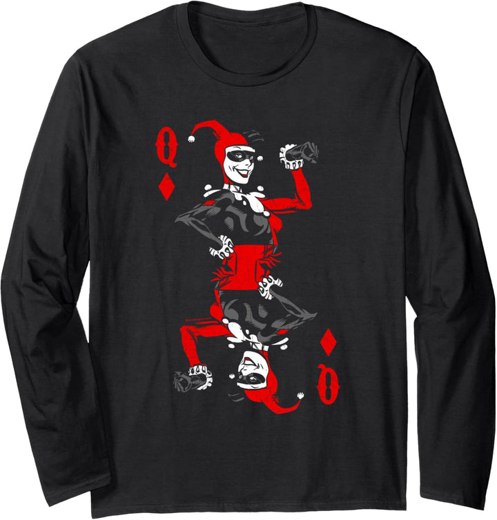 Harley Quinn of Diamonds Langarmshirt