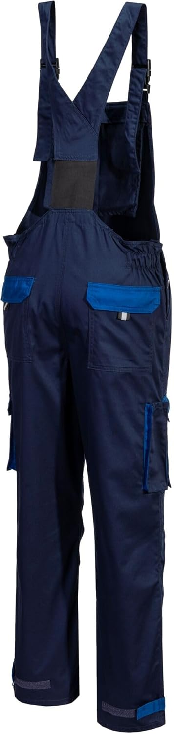 Portwest TX12 Herren Texo Kontrast Latzhose Arbeitslatzhose Marine XL, Marine XL