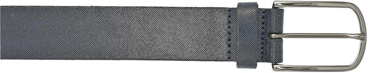 Vanzetti Glitter Radiance 35mm Metallic Belt W90 Marine/Silver Metalic