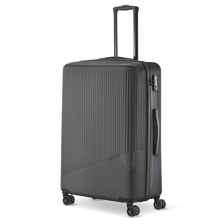 travelite 4-Rad Hartschalenkoffer gross 96 Liter, Gepäck Serie BALI: ABS Hartschalen Trolley mit TSA