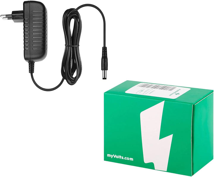 MyVolts 12V EU-Netzteil kompatibel mit Nord Drum 2 Percussion Synth - mit Verlängerungskabel und Inl