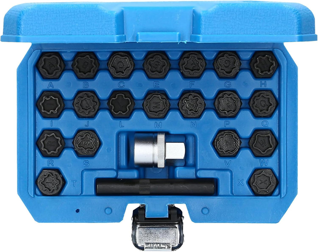 BRILLIANT TOOLS BT691360 Felgenschloss-Sortiment | für Audi22-tlg. [Powered by KS TOOLS]
